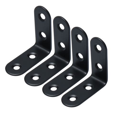 black metal edge bracket|angle brackets for walls.